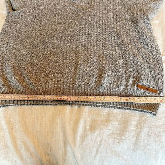 Joseph Abboud Sweater Mens XLarge Grey Wool Acrylic Shawl Collar Button Pullover - Picture 6 of 11